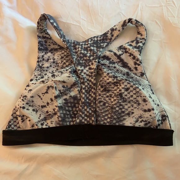 Snakeskin bikini top. - Picture 2 of 2